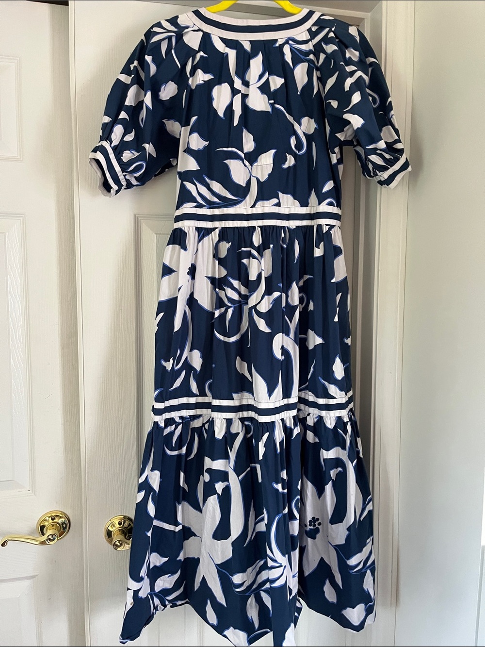 Gretchen Scott Blue White Floral Maxi Dress - Picture 2 of 12
